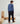 Pull homme col V en cachemire 2 fils bleu – Rodier, vue 4