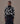 Pull col roulé jacquard - Noir