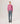 Pull officier en laine mérinos - Rose Bonbon