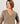 Pull col V en laine mérinos - Beige