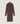 Robe en maille longueur midi - Marron Havane