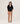 Gilet fantaisie en cachemire - Noir