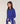 Pull col rond en laine mérinos - Bleu Outremer