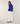 Pull col rond en laine mérinos - Bleu Outremer