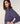 Pull col rond en laine mérinos - Violet