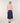 Cardigan court en laine mérinos - Rose Perle