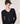 Pull col V en laine mérinos - Noir