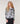 Pull Tie & Dye en laine et cachemire - Gris