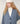 Gilet oversize grosse maille - Bleu