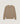Pull col rond en laine mérinos - Marron Camel