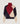 Pull col roulé colorblock - Grenat