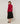 Pull chaussette col polo - Grenat