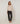Pull col rond en maille fine - Beige