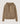 Pull oversize à capuche chiné - Marron