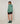 Pull oversize à capuche chiné - Vert