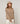 Gilet court chiné - Marron
