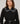 Veste droite ceinturée en maille Milano