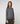 Pull col rond en laine mérinos - Gris Fonce