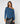 Pull col bateau en laine - Denim
