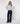 Wide-leg velvet trousers - Marine