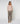 Merino wool V-neck sweater - Pearl Pink