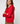 Cardigan en laine mérinos - Rouge
