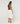 Cotton Bermuda shorts - Ecru White