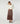 Long knit skirt - Marron