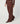 Pantalon large en maille - Marron