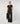 Wide-leg knit pant - Noir